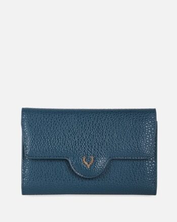 Women Logo Embossed Bi-Fold Wallet