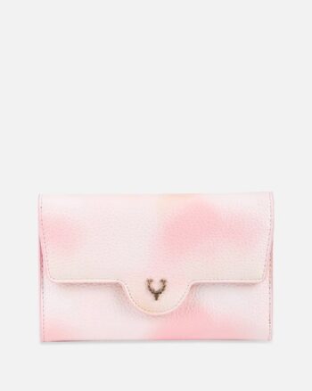Women Logo Embossed Bi-Fold Wallet