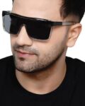 Men UV Protected Shield Sunglasses - 802-C1