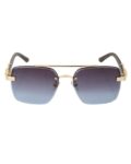 Men UV Protected Rectanguler Sunglasses-CLSM256