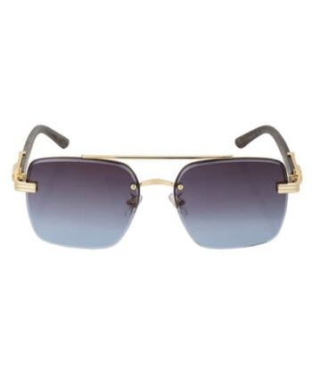 Men UV Protected Rectanguler Sunglasses-CLSM256