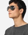 Mirrored Aviator Sunglasses