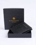 Men Logo Embossed Bi-Fold Wallet