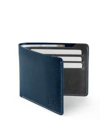 Men Logo Embossed Bi-Fold Wallet