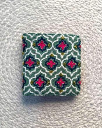 Women Embellished Bi-Fold Wallet