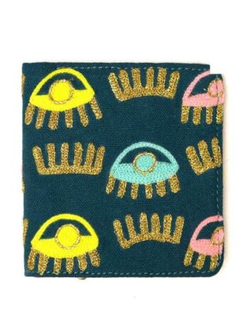 Women Embroidered Bi-Fold Wallet