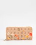 Women Floral Print Zip-Round Wallet