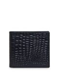 Men Croc-Embossed Travel Wallet