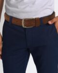 Self-design Belt With Metallic Buckle