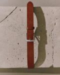 Men Leather with Metal Buckle Belt