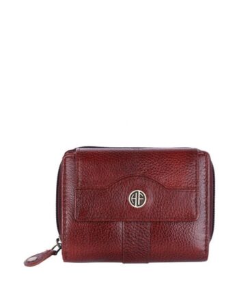 Genuine Leather Trifold Wallet