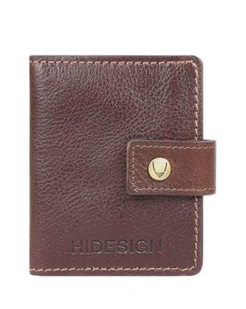 Men Genuine Leather Bi-Fold Wallet
