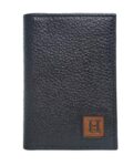Men Genuine Leather Bi-Fold Wallet