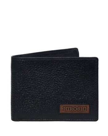 Men Genuine Leather Bi-Fold Wallet