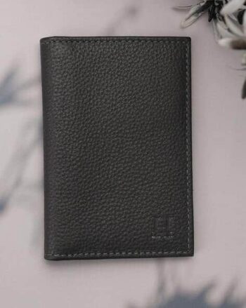 Men Logo Embossed Bi-Fold Wallet