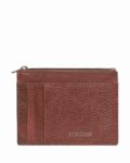 Men Bi-Fold Wallet with Text Embossed