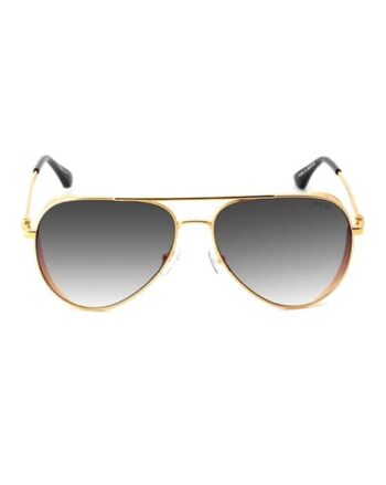 Men UV-Protected Full-Rim Aviators-IRS1339C3SG