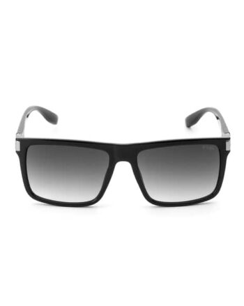 Men UV-Protected Full-Rim Wayfarers-IRS1319C1SG