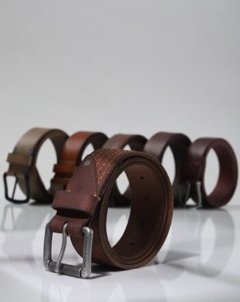 Men Waist Belt with Pin Buckle