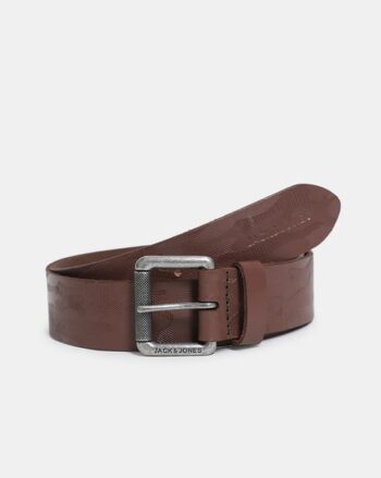 Men Belt with Tang-Buckle Closure