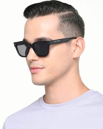 JJ S17345 Men Full-Rim Wayfarer Sunglasses