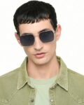 JJ S70010 Men Full-Rim Square Sunglasses