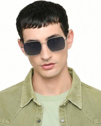 JJ S70010 Men Full-Rim Square Sunglasses