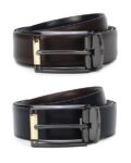 Reversible Belt with Buckle Closure