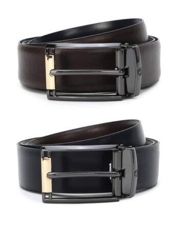 Reversible Belt with Buckle Closure