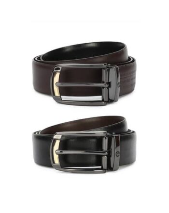 Reversible Belt with Buckle Closure