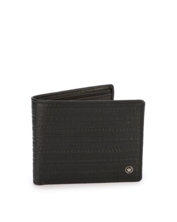 Textured Bi-Fold Wallet