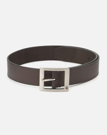 Men Belt with Tang-Buckle Closure