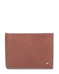 Textured Bi-Fold Genuine Leather Wallet