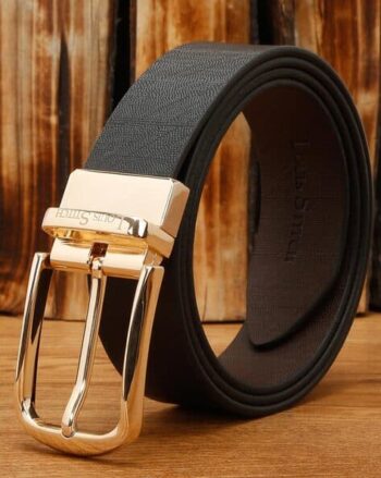 Reversible Belt with Embossed Logo