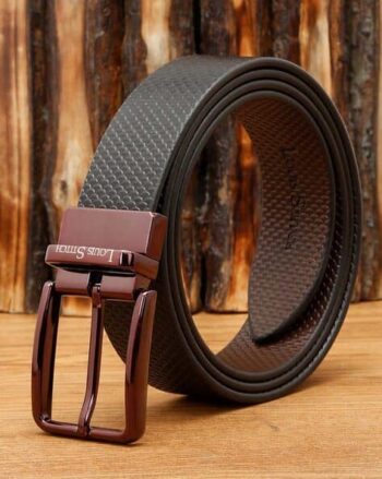 Reversible Belt with Tang-Buckle Closure