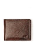 Men Genuine Leather Bi-Fold Wallet