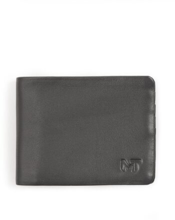 Men Genuine Leather Bi-Fold Wallet