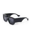 EMILY-BLK Oversize Sunglasses with Anti-Reflactive Lens