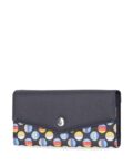 Women Geometric Print RFID Blocking Tri-Fold Wallet