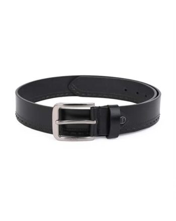 Men Belt with Buckle Closure