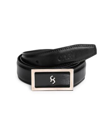 Slim Belt with Buckle Closure