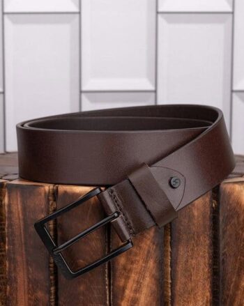 Genuine Leather Slim Belt