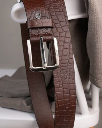 Men Textured Belt