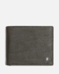 Men Logo Embossed Bi-Fold Wallet