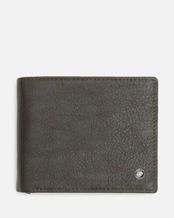 Men Logo Embossed Bi-Fold Wallet