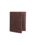 Genuine Leather Tri-Fold Wallet