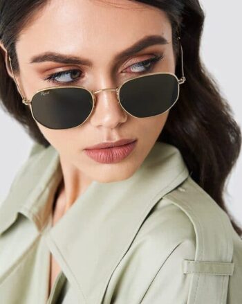 FRANICS GF BLACK2 Full-Rim Square Sunglasses