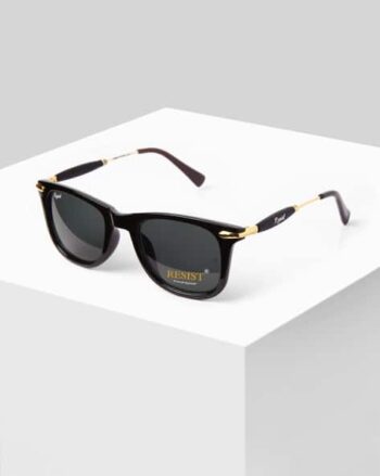 Men UV-Protected Wayfarers-GENESIUS GF BLK1
