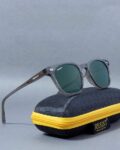 FLIGHT BR GREEN UV Protected Wayfarers with Full-Rim Frame