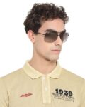Solid Aviator Sunglasses